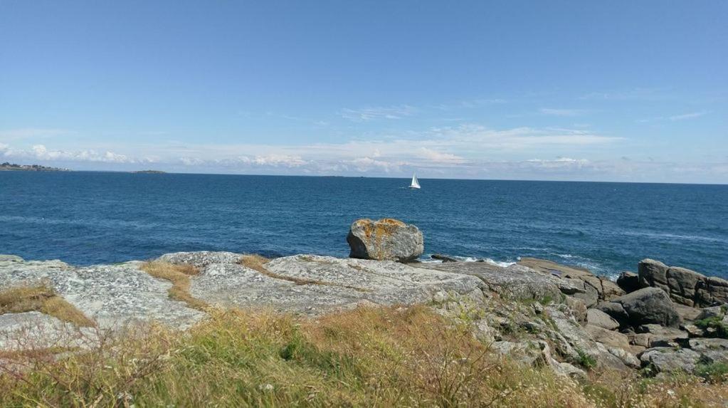 A Moins De 100 Metres De La Mer A La Pointe De Trevignon Трегенк Екстер'єр фото
